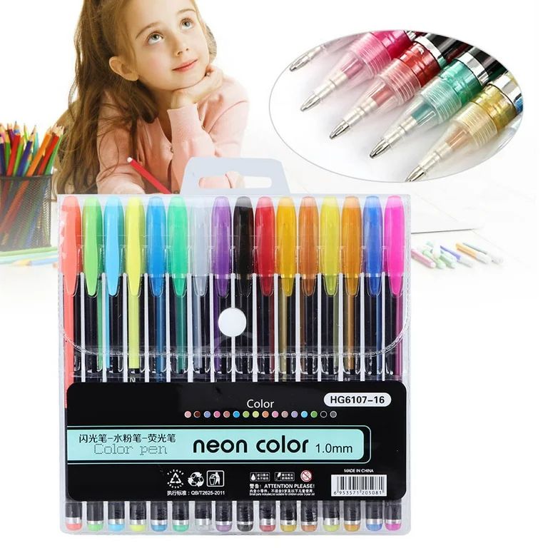 Neon Color 1.0mm Pen Set of 12Pcs