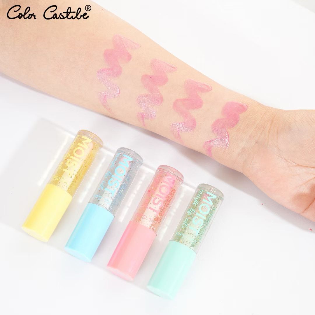 Color Castle Moist Magic Lip Oil Long Lasting Advanced Waterproof 6Pcs Set