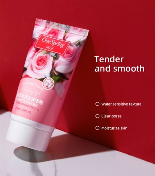 One Spring Rose Moisturizing & Glowing Cleansing Gel