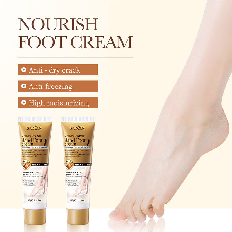 Sadoer Shea Butter Anti Cracking Hand Foot Cream 60g