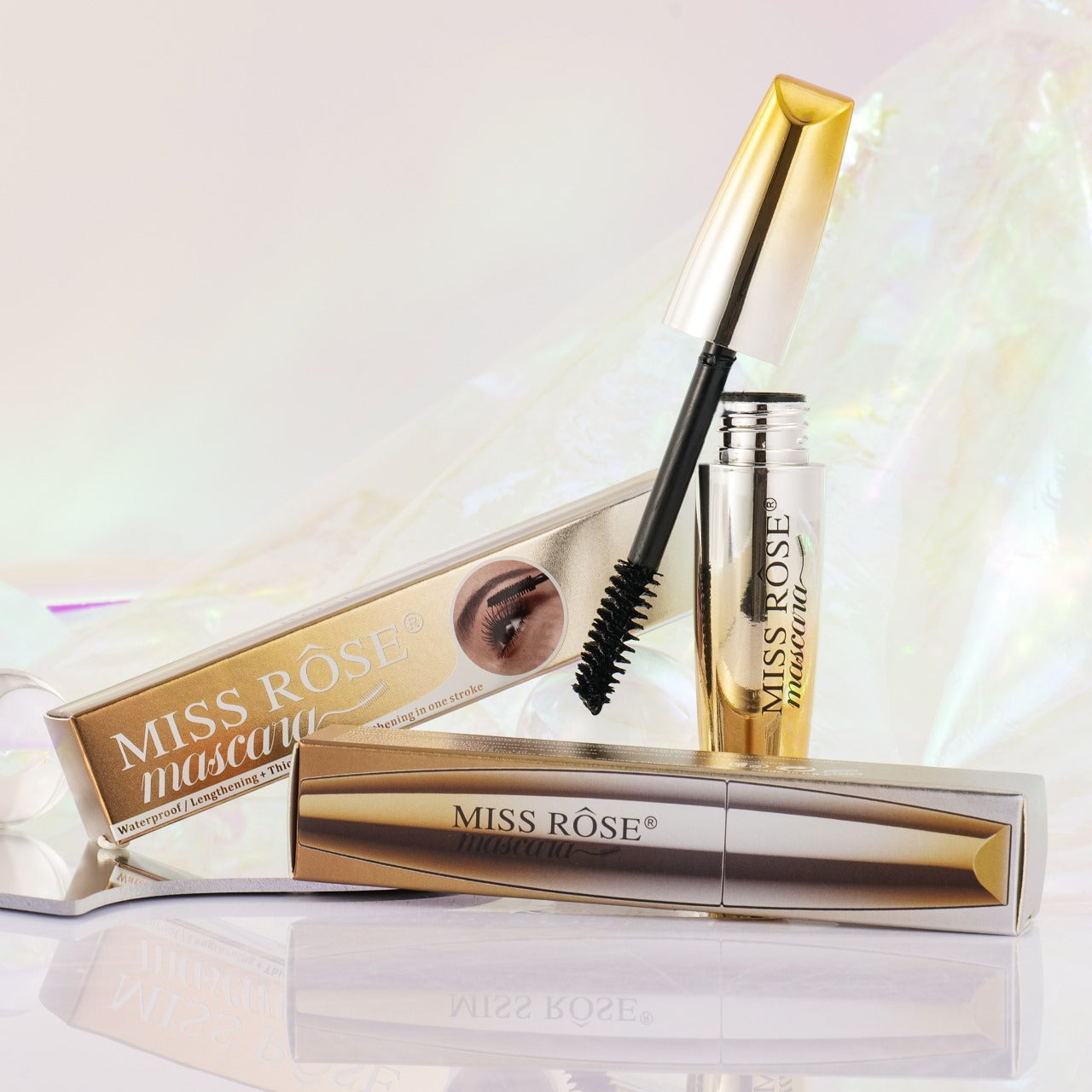 Miss Rose New Natural Lengthening One Stroke Infinity Lash Waterproof Mascara