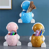 Multipurpose Astronaut Desktop Pen Holder Desktop Organizer