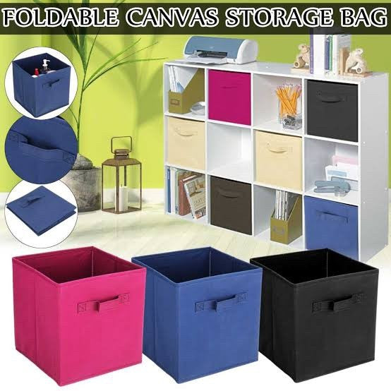 Multifunctional Foldable Storage Cubes Boxes Household Clothes Toys Storage box