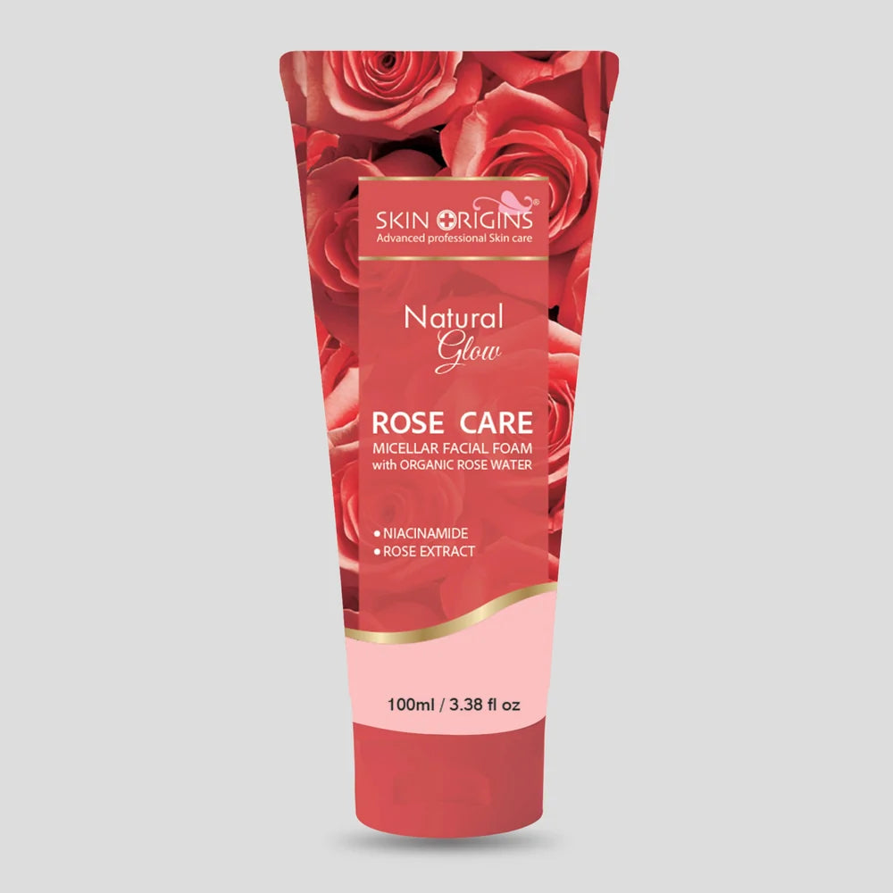 Skin Origins Rose Care Micellar Facial Foam 100ml