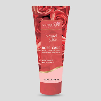 Skin Origins Rose Care Micellar Facial Foam 100ml