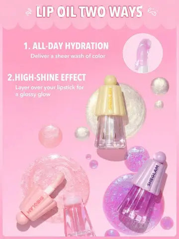 Sheglam New Jelly Wow Hydrating Lip Oil
