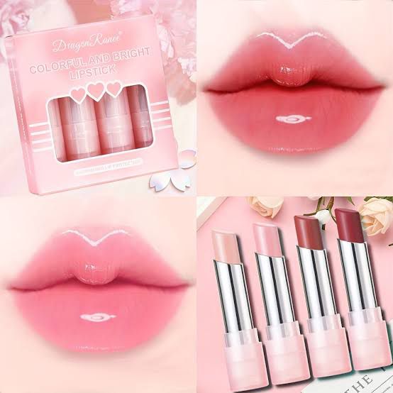 Dragon Ranee Color Changing Lipstick 4pcs Set