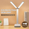 Double Head LED Table Lamp USB Rechargeable Touch Dimmable With Mobile Holder