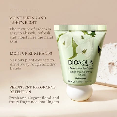 Bioaqua Long Lasting Nourishing Moisturizing Hand Cream 30g Pack of 2