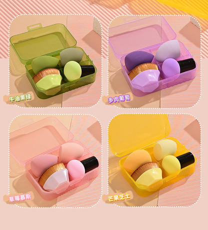 4 Pcs Tifeen Blender + Brush With Box