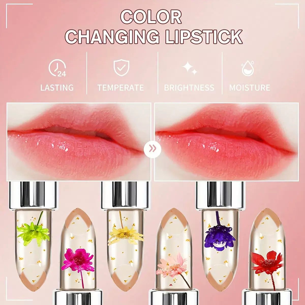 Miss Royal Flower Lipstick Pack of 2