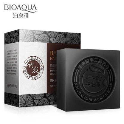 Bioaqua Bamboo Soap Handmade Soap Beauty Cleanser Oil Soap