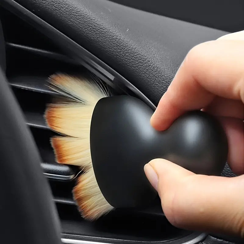 Multipurpose Car Interior Cleaning Brush Soft Bristle Dust Removal Tool