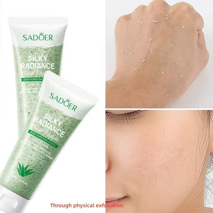 Sadoer Silky Radiance Facial Exfoliator - Deep Purifying for Pores