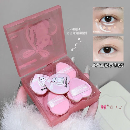 Kobeleen Finger Tip Make Up Puff 5 Pcs