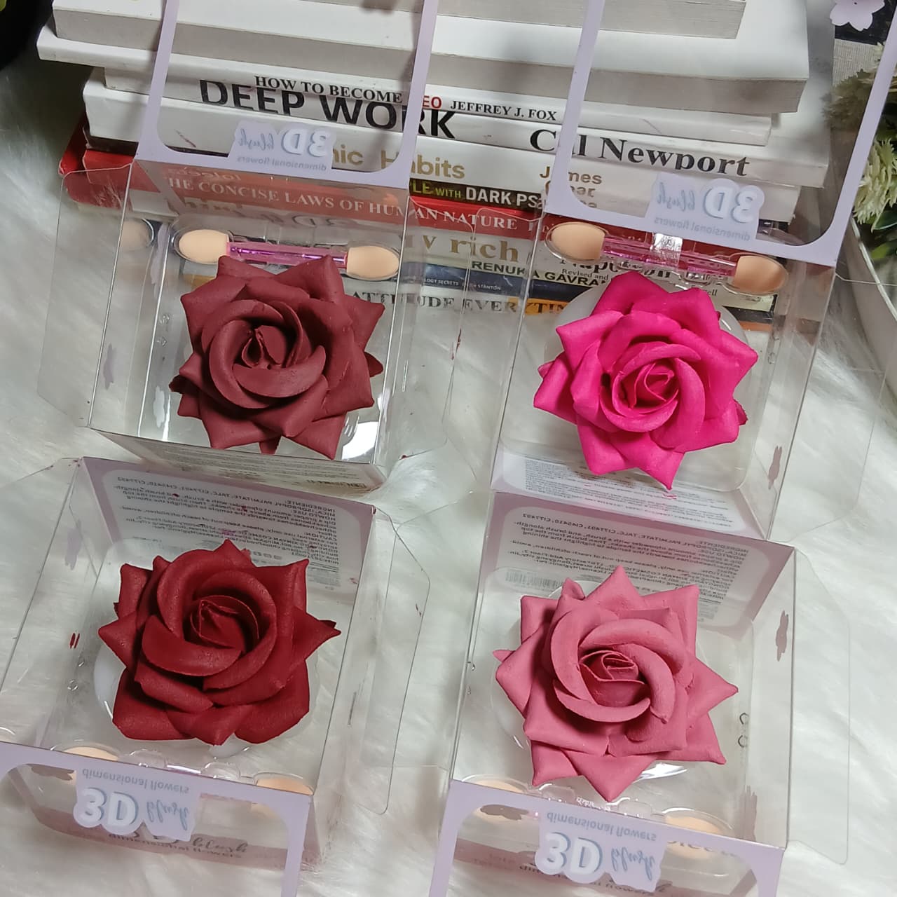 Loleeta 3D Rose Blush Finely Powdered And Smooth Blush