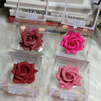 Loleeta 3D Rose Blush Finely Powdered And Smooth Blush