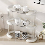 Multipurpose Bathroom Vanity Countertop Display Tray Shelf Bathroom Storage Tray Organizer