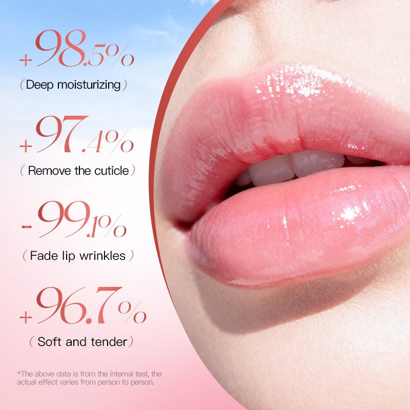 Sadoer Peach Honey Bubble Moisten Lip Scrub
