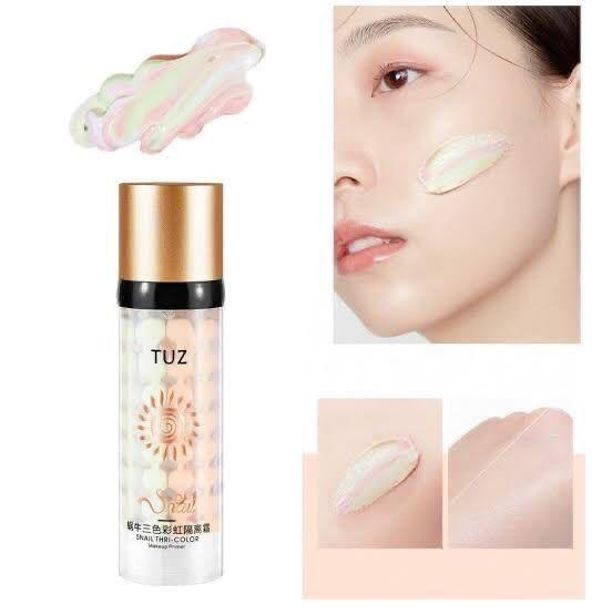 T U Z Snail Thri-Color Makeup Primer