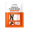 SADOER Vitamin C Skin Care Dark Skin Lightening &amp; Whitening Moisturizing Foot Mask