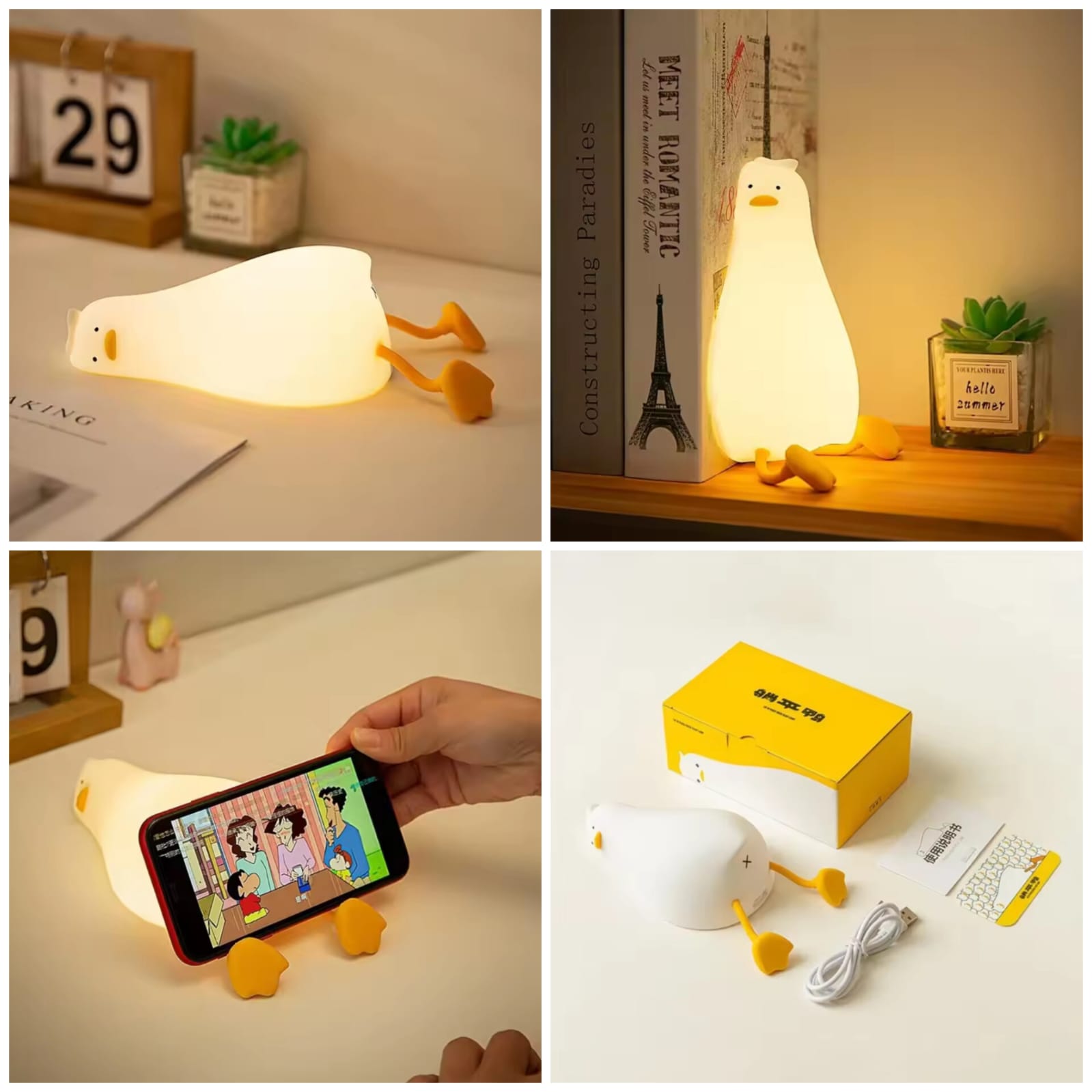 Silicon Duck Character Lamp