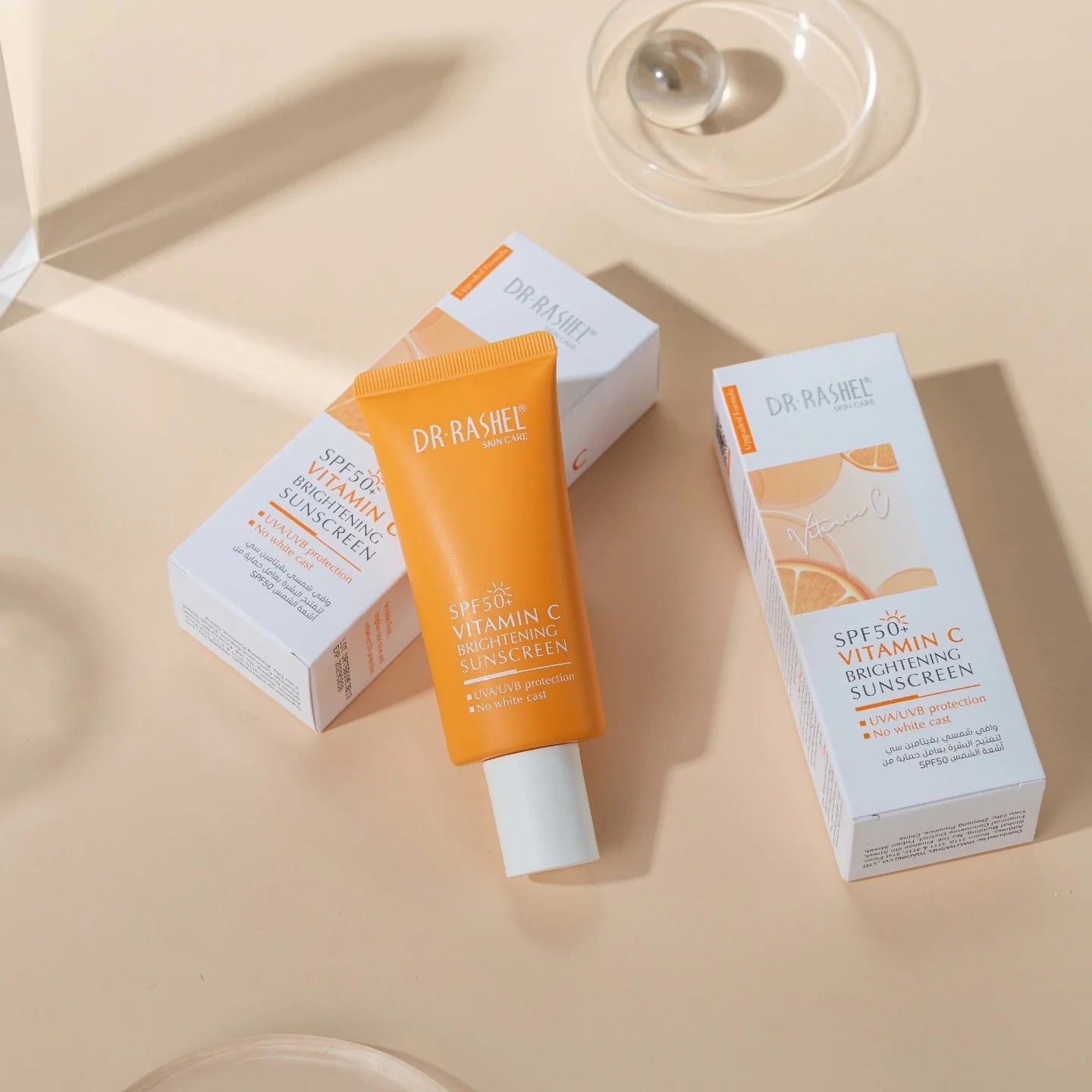 Dr Rashel Vitamin C Brightening Sunscreen SPF 50+ - 50g