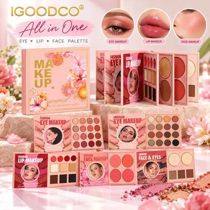 IGOODCO 6-Fold All-in-One Makeup Book Palette