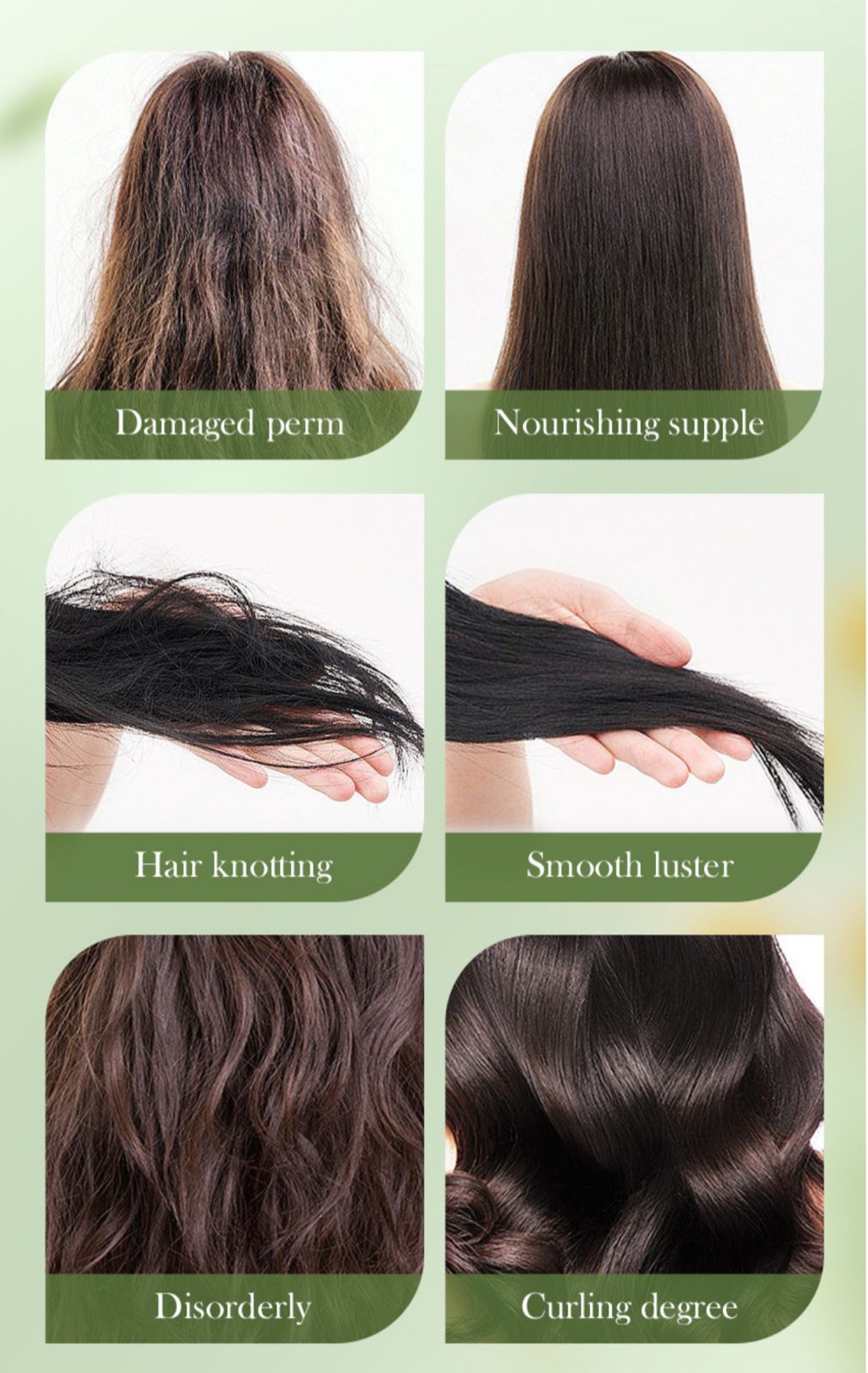 Sadoer Volumizing Rosemary Hair Mask 8pcs