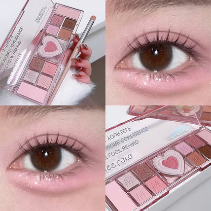 Miss Lara Eyeshadow Palette Shiny 12 Colors( 02 Shade )