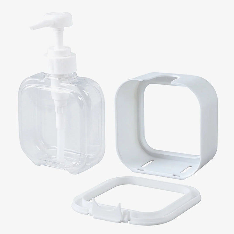 Large Capacity Press Clear Liquid Soap Dispenser Bottle