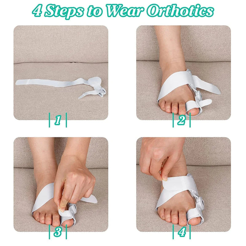 Big Bone Toe Bunion Splint Straightener Toe Straightener Toe Corrector Relief Hallux Valgus