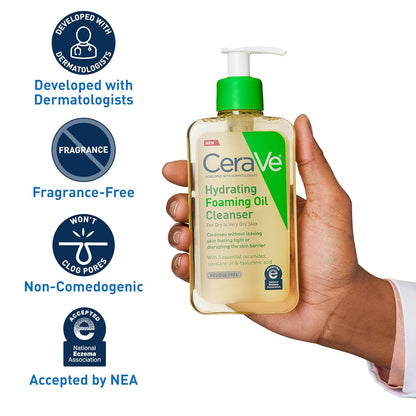 CERAVE	HYDRATING FOAMING OIL CLEANSER 236ML