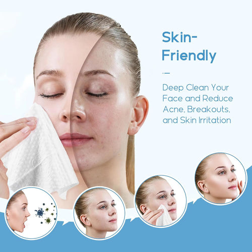 Cotton Soft Disposable Face Towel Face Cleansing Wipe Tissue