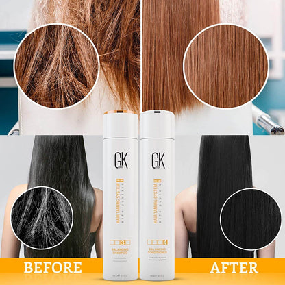 GK Global Keratin Balancing Shampoo And Conditioner