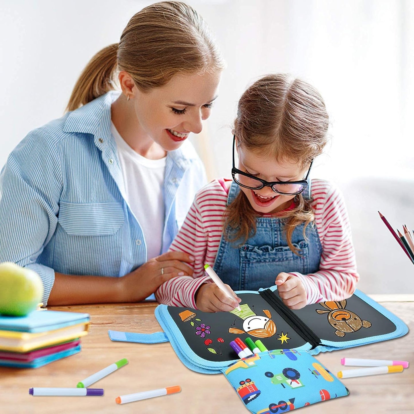 Portable Reusable Coloring Book Graffiti Drawing Board Sketch Book 62321