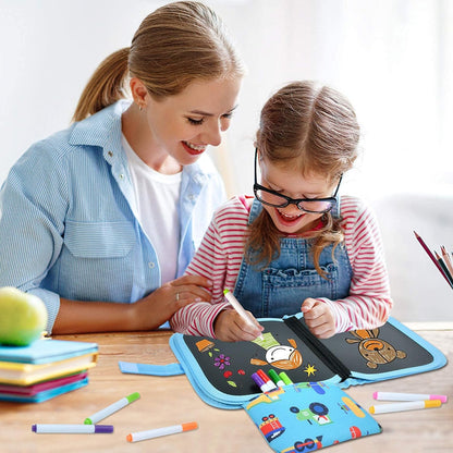 Portable Reusable Coloring Book Graffiti Drawing Board Sketch Book 62321