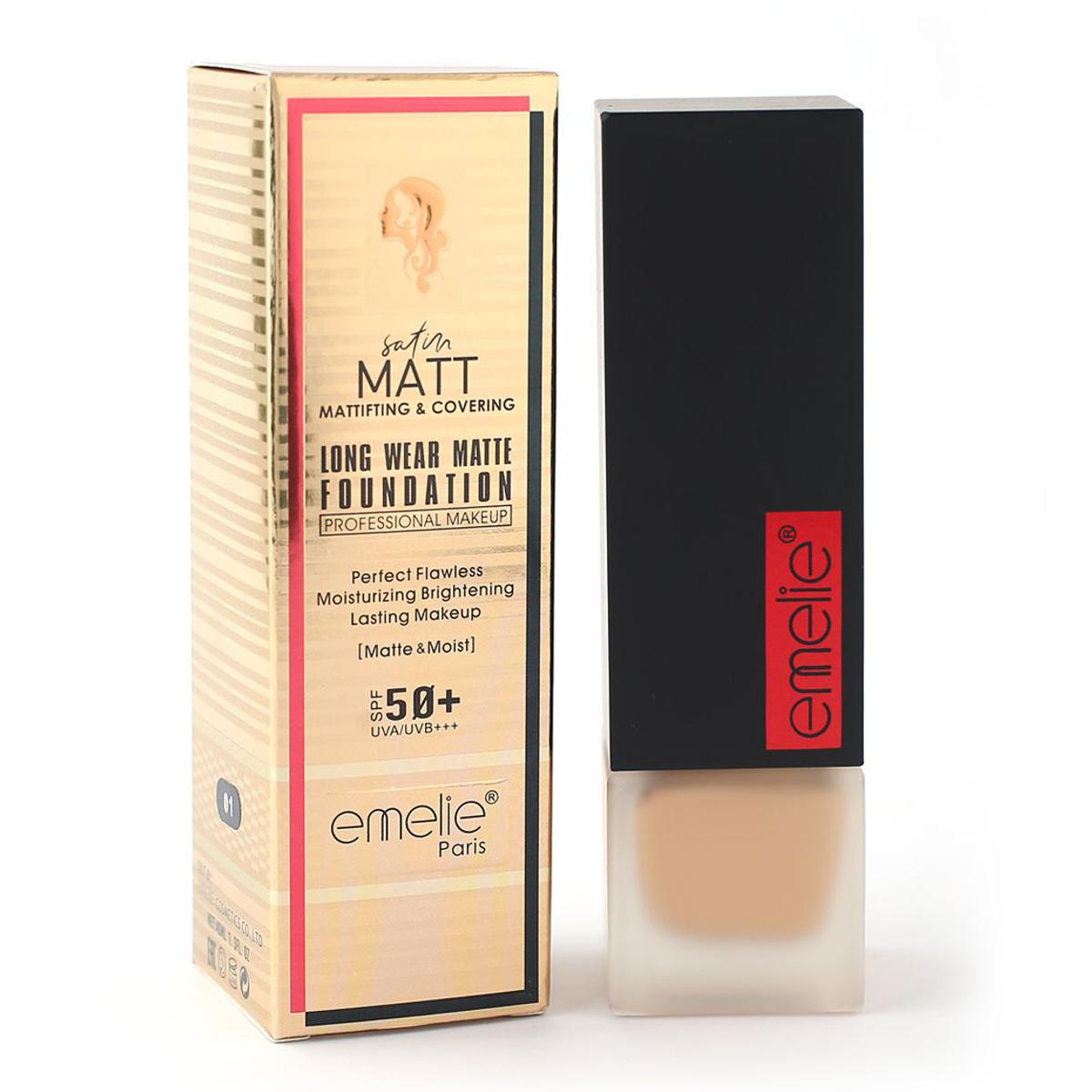 Emelie Long Wear Matte Foundation