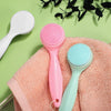 Silicone Manual Facial Cleansing Brush Face Cleaning Scrubber Exfoliator for Blackheads