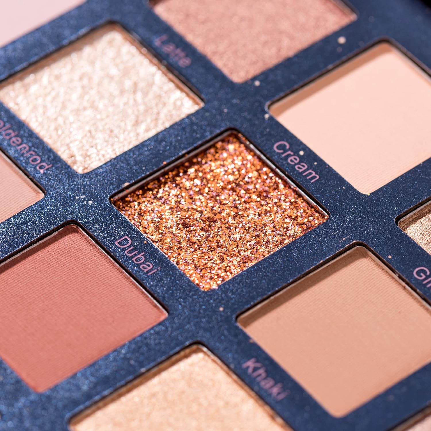 Beauty Glazed 43 Farben Lidschatten Palette – Mit Matte & Glitzer, Wasserdicht, Hochpigmentiert Für Augen, Highlight & Blush