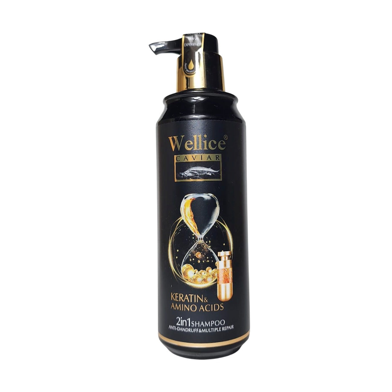 Wellice Caviar Keratin & Amino Acids 2in1 Shampoo