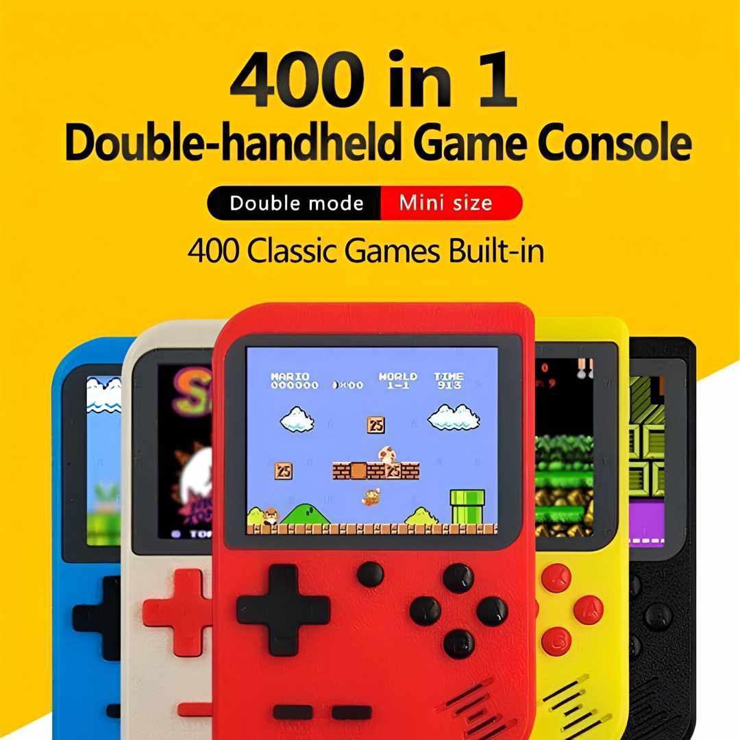 Rechargeable SUP Handy Video Game Box with 400 Games – beautygirl-pk