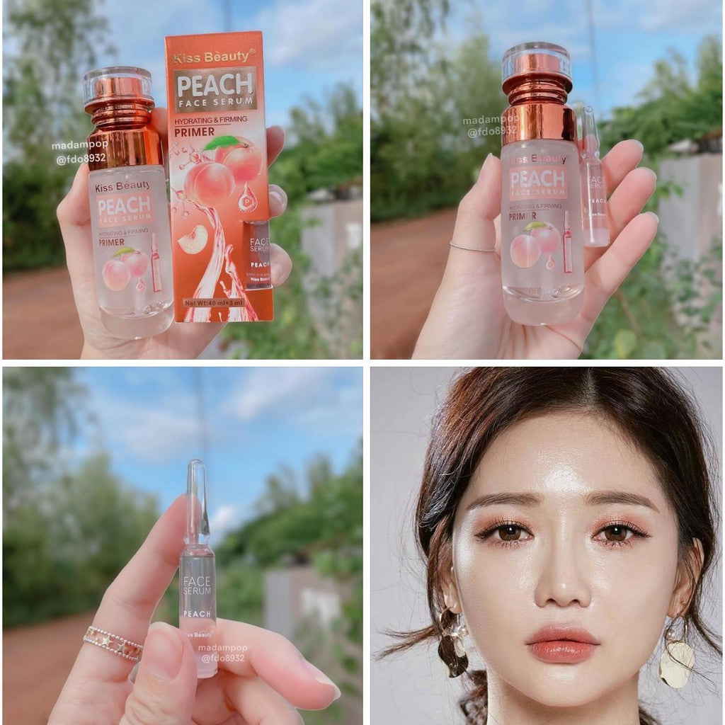 Kiss Beauty Peach Face Serum Hydrating And Firming Primer