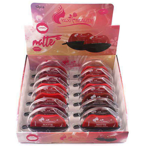 Yaxi Beauty Kiss Lip Lipstick Pack of 12Pcs