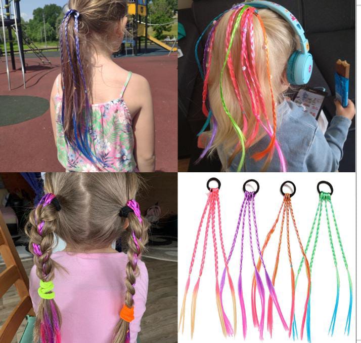 1 Pcs Colorful Pony Tail