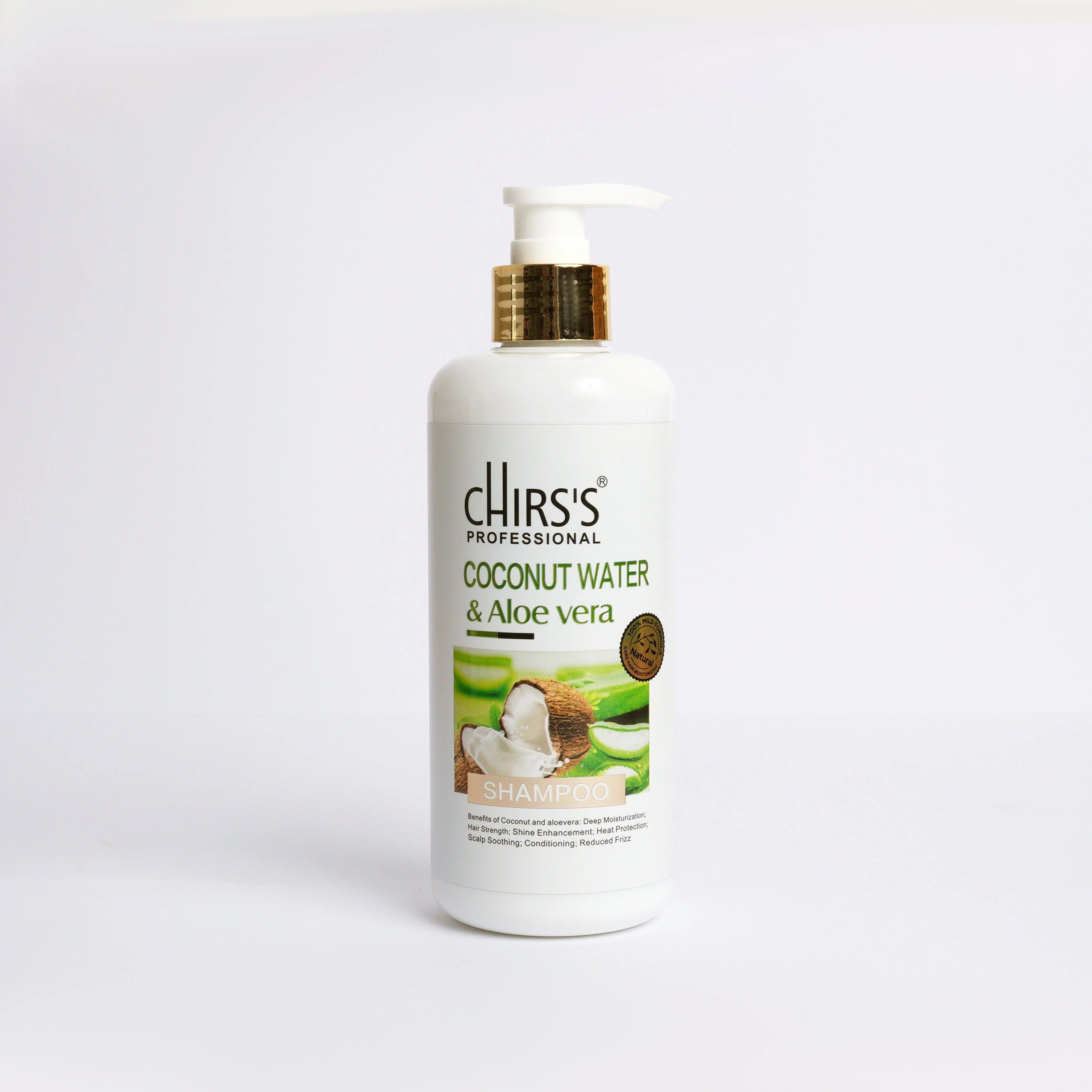 CHIRS'S Professional Coconut Water & Aloe Vera Shampoo 400ml