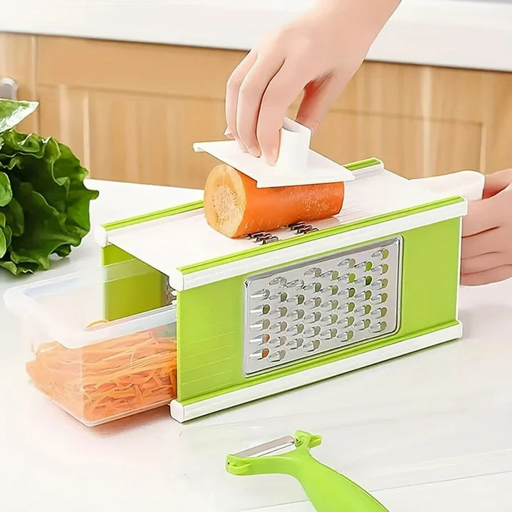 Multifunctional 4 Sided Food Slicer Vegetable Fruit Cheese Slicer Chopper Cutter