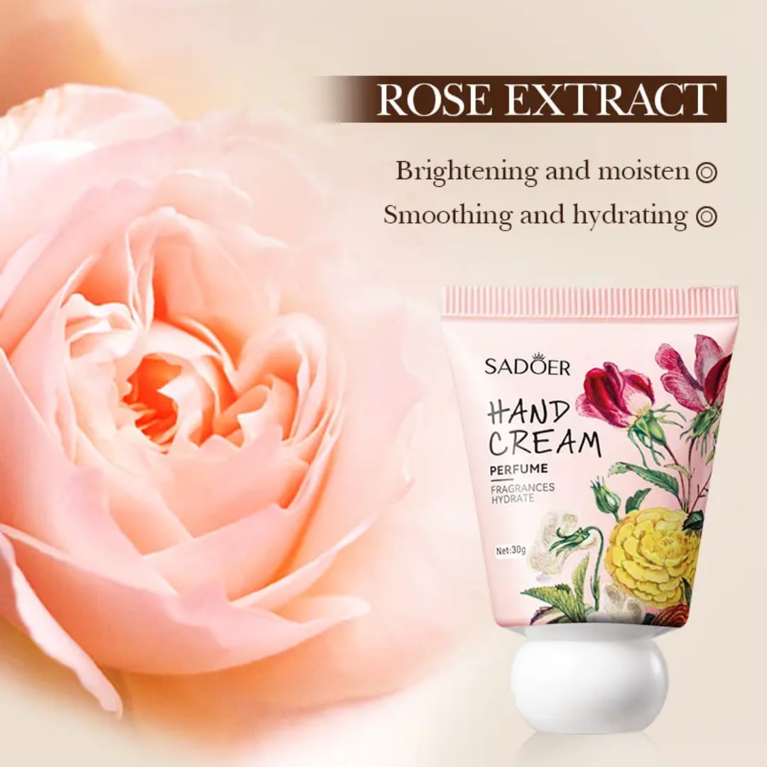 Sadoer Perfume Hand Cream Fragrances Hydrate 30g