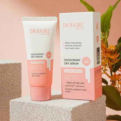 Dr Rashel Ultra Bright Niacinamide + Alpha Arbutin Deodorant Dry Serum