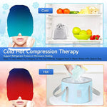 Headache and Migraine Relief Mask Hot Cold Therapy Ice Cap For Relieve Pain